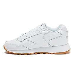 Reebok Women's Glide Sneaker, White/Cold Grey/Gum, 5