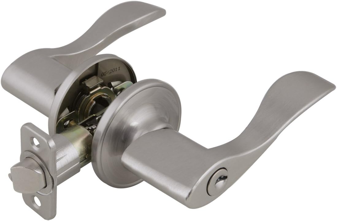 Design House 702142 Pro Springdale Entry Door Lever, Satin Nickel
