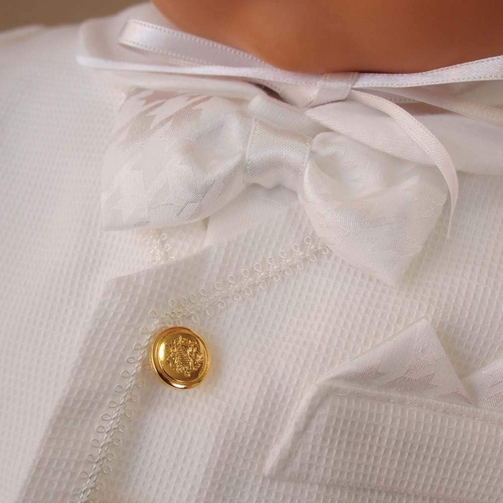 Amazon Co Jp 日本製 お宮参り 蝶ネクタイ キャップお帽子 男の子 セレモニードレス ベビードレス ソックス付き3点セット 夏物素材 お 帽子 靴下付き3点セット 服 ファッション小物