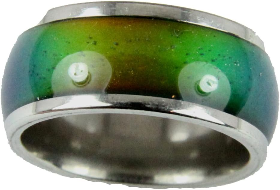 10mm Solid Heavy Gauge Stainless Steel Comfort Fit Band 70's Style Not Cheap Very