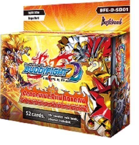 Scorching Sun Dragon Start Deck - Future Card BuddyFight TCG English BFE-D-SD01 - 52 cards