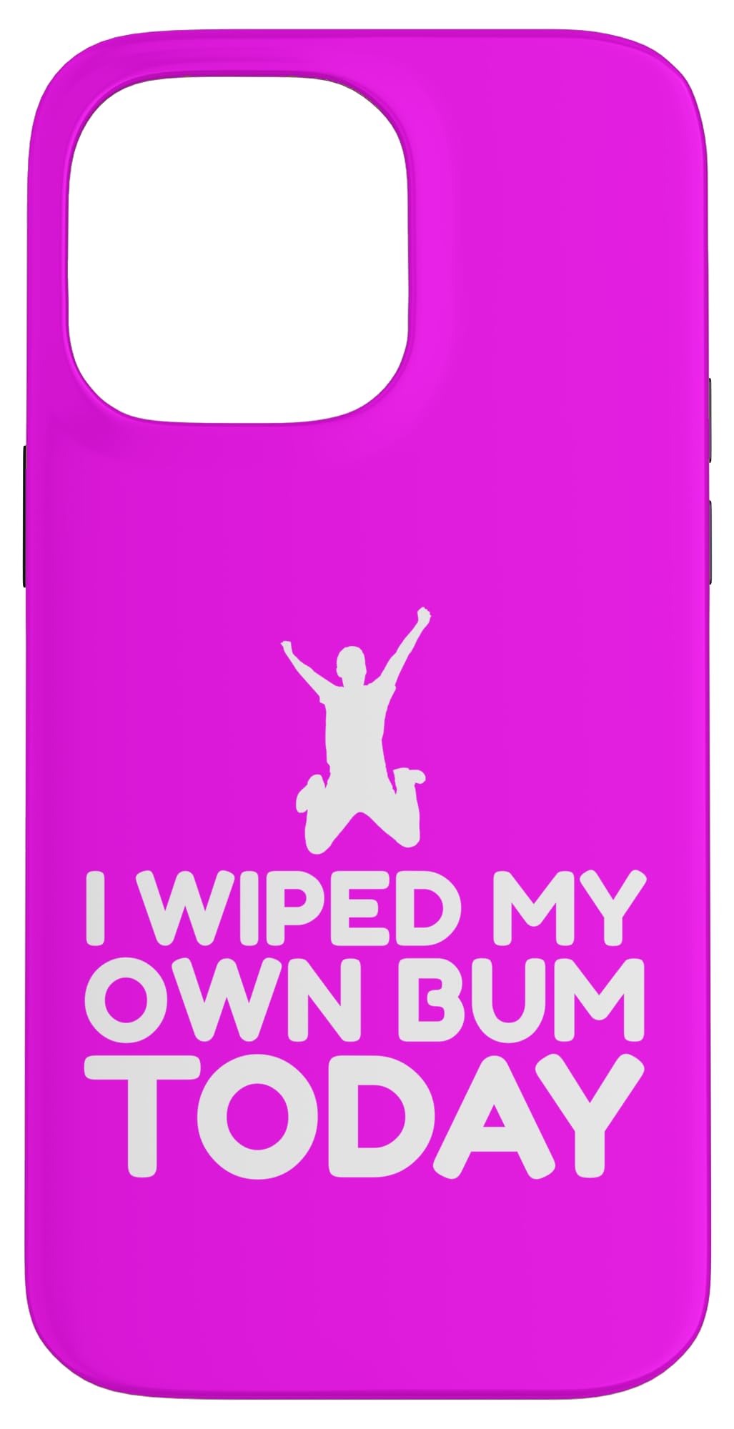 Wiped My Own Bum Funny Vacation Swap Case for iPhone 14 Pro Max