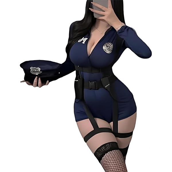 Amazon.com: Playhaus Costumes SWAT Costume - Women Officer Cop Agent Outfit,  Adult Halloween Festival Cosplay Set (Small - S) : Clothing, Shoes & Jewelry
