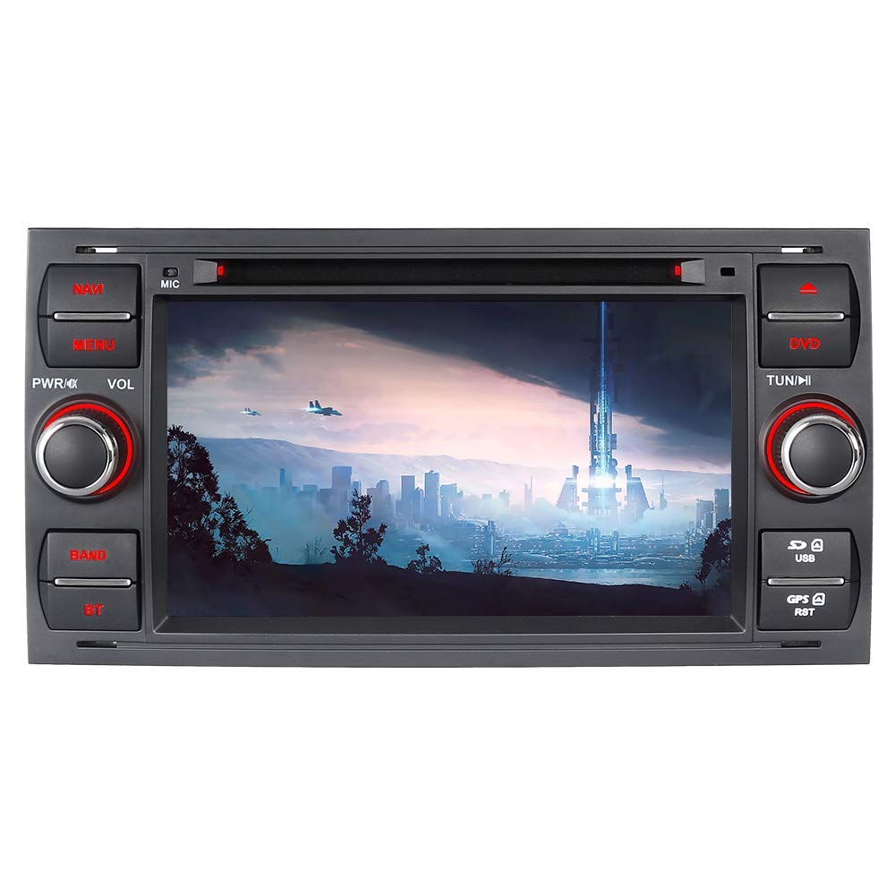 iAuch Car GPS Navigation Sat Nav CD DVD Steering Wheel Control Car