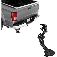 ASDJAKZP Rear Bed Step Tailgate Bedstep Compatible with Dodge Ram 1500 DT 2019 2020 2021 2022 2023 2024 2025 New Body Style D