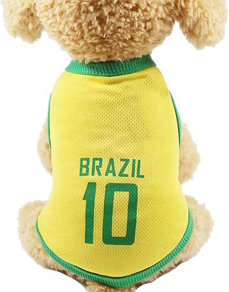 dog football jersey