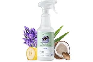 kin+kind Pet Odor Eliminator for Home - Litter Deodorizer, Pet Urine Odor Eliminator Spray and Stain Remover Spray for Harwood Floods, Carpet and Fabric - Pee, Odor and Stain Destroyer 32 fl oz