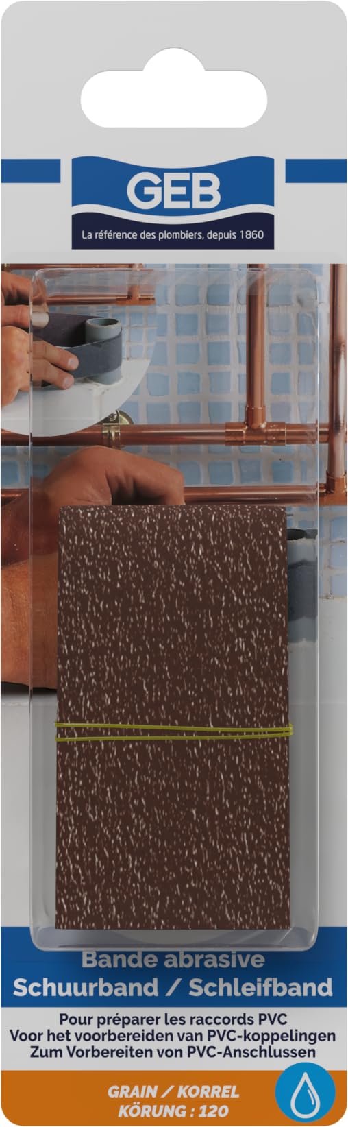 GEB Abrasive Belt 38 mm x 1 m, Unknown, One Size
