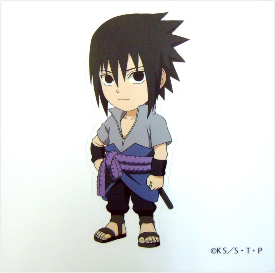 Amazon Co Jp Naruto疾風伝 インテリアアートシール ウォールステッカー 11 5cm 11 5cm サスケ ホビー
