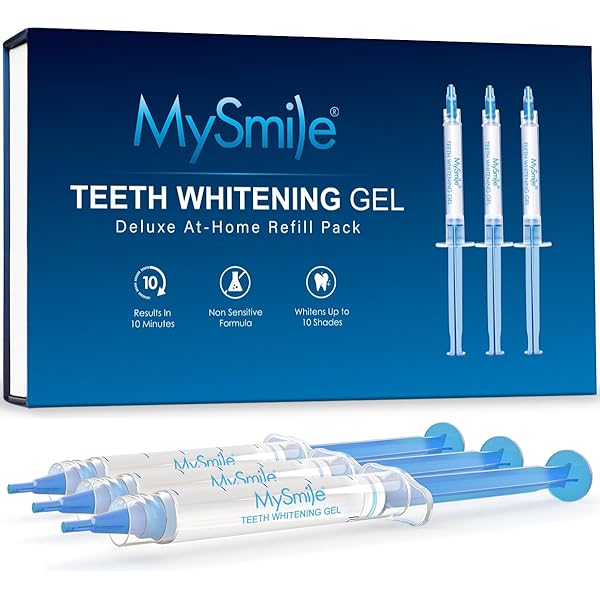 6日分Dennovate Teeth Whitening Gel Pack Smileactives Teeth Whitening Products- Power Tooth Whitening
