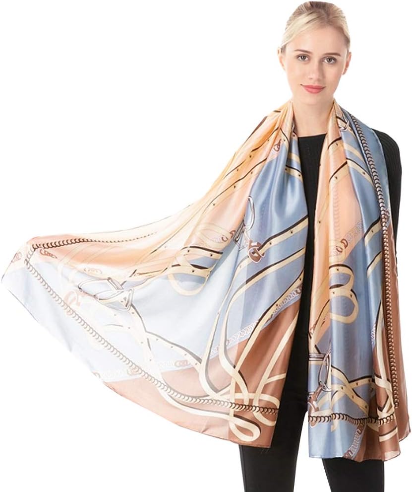 Editha Women Solid Color Muslim Headscarf Turban Lightweight Jersey Hijab Scarf Wrap