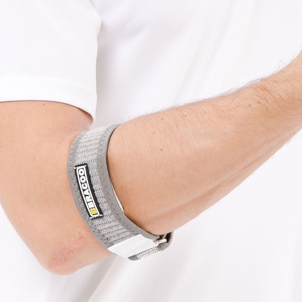 Bracoo Medical Grade Tennis/golf Elbow Strap with quality EVA Pad, One Size, Gra eBay