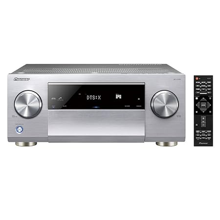 Pioneer SC-LX 501-B Class D Netzwerk AV Receiver (270W pro Kanal, WiFi und Bluetooth, Dolby Atmos, DTS X Ready, HDCP 2.2, App