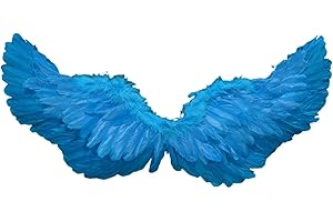 Angel Wings Adult, Christmas Feather Wings for Girls, Feather Fairy Angel Costume for Christmas Decorations