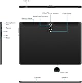 Padgene 10.1" Android 12 Tablet 4GB RAM 64GB ROM Octa-core 4G WiFi FHD IPS view 4