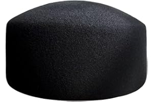 Beret Hat Women Winter Wool Short Brim Flat Beret British Pillbox Hat Ladies French Elegant Fedoras Sailor