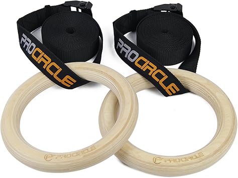 procircle madera – Anillas de gimnasia – olímpico gimnasio anillos ...
