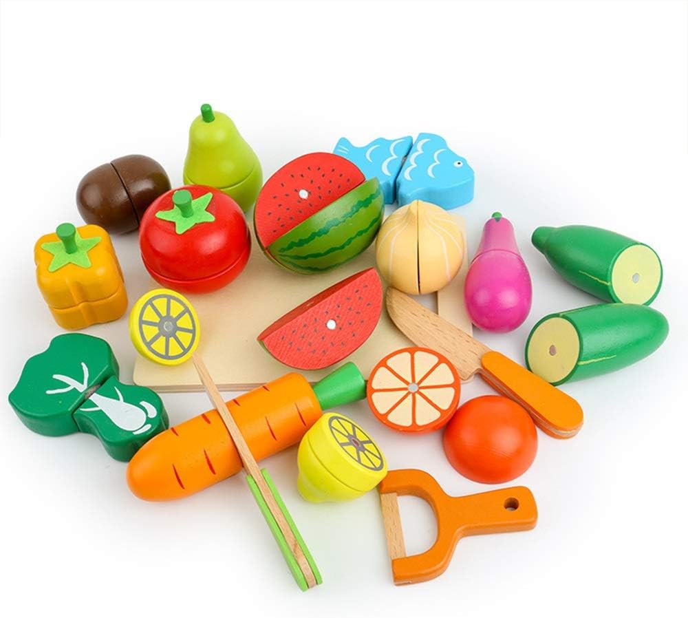 wooden vegetable cutting toys