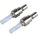 Pack 2 pz luci led fluorescenti per auto bici e moto decorazione ruote