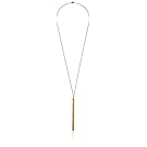 1928 Jewelry Vintage-Inspired Gold-Tone Pen Necklace, 30"