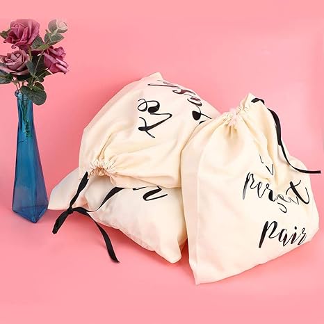 Amazon Co Jp 洗濯物収納バッグ 防塵巾着ポーチ 巾着バッグ 旅行用下着汚れた服の3個ホーム ホーム キッチン