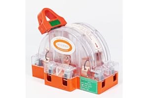 Saim Disconnect Knife Switch, Double Pole Knife Switch Copper Plated 63A Electric Brake Safety DPST Switch for Generator, Power Supply Safety Control Knife Switch, G1MZJJ016976#LP