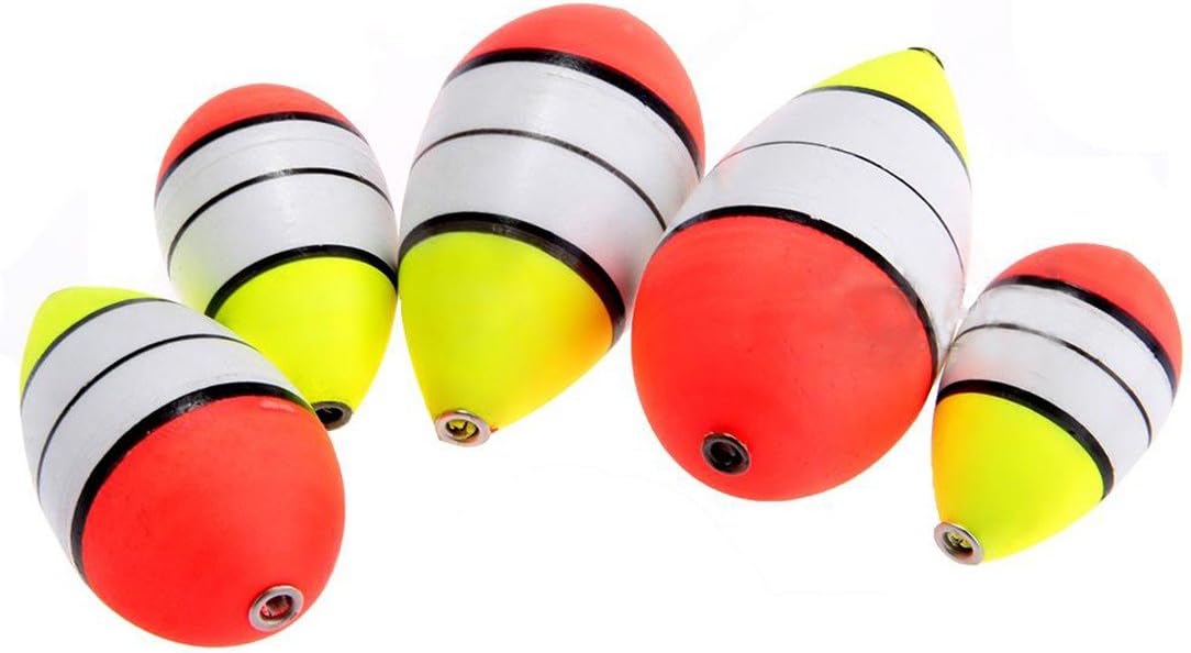 Amazon | 釣りフロート 釣り、魚フロート、浮きフロート 5個 | candyfouse | ウキ