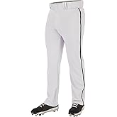 Champro Mens Triple Crown 2.0 Open Bottom Baseball Pants with Braid