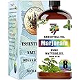 Marjoram Essential Oil (8 oz/240 ml) - Marjoram Oils Used in diffusers, humidifiers, Home Baths, Cleaning Products, Yoga, DIY Soaps and DIY Scented Candles