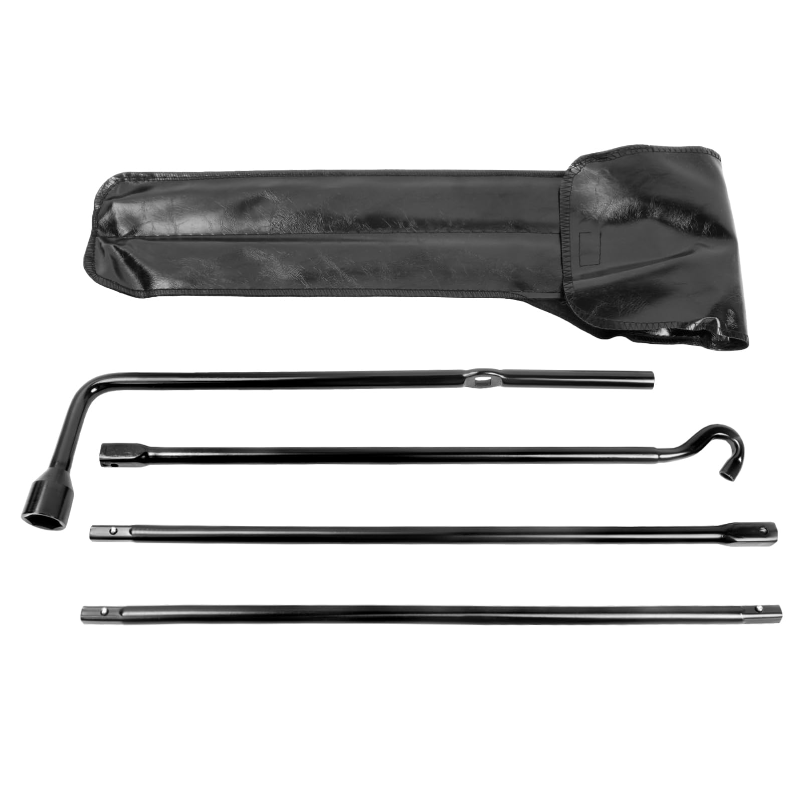 Photo 1 of Reeauto Spare Tire Tool Kit with Tire Jack Handle and Wheel Lug Wrench Compatible with 2007-2021 Tundra 2008-2021 Sequoia