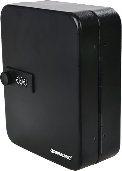 Silverline 542519 20 Key Cabinet 3 Digit Combination Steel Heavy Duty