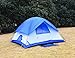 USA STAR Mountain Waterproof Tent Dome Outdoor Camping Instant Tents for Camping 2 Person White Blue