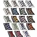 12 Pairs Round Boot Laces Durable Shoelaces for Boots, Work Boots & Hiking Shoes (Random Assorted Colors)