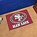 FANMATS 14365 NFL San Francisco 49ers Nylon Universal Man Cave Starter Rug , 19