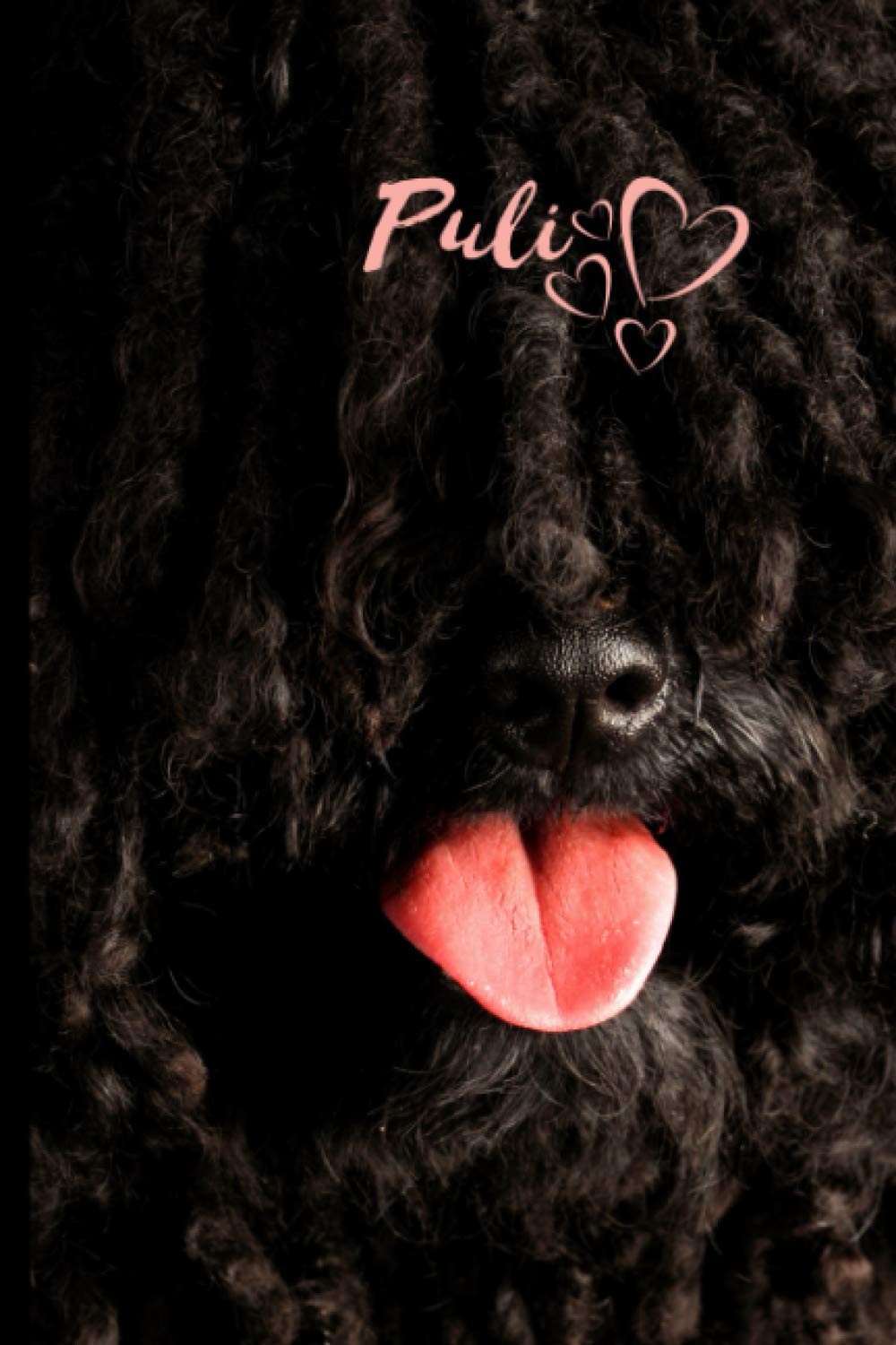 Puli Dog Notebook For Dog Lovers: Composition Notebook 6x9" Blank Lined Journal
