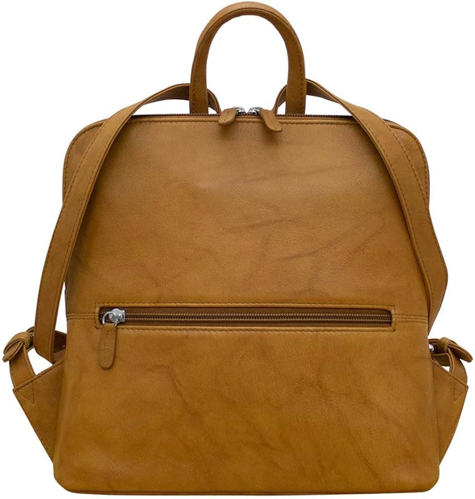 ili New York 6503 Leather Mini Backpack Sports & Outdoors Accessories