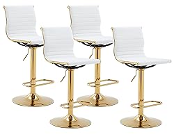 DM Furniture Adjustable Barstools Bar Height Set of