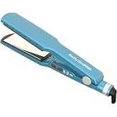 BabylissPRO Nano Titanium Ionic Hair Straightener, Professional Flat Iron for All Hair Types