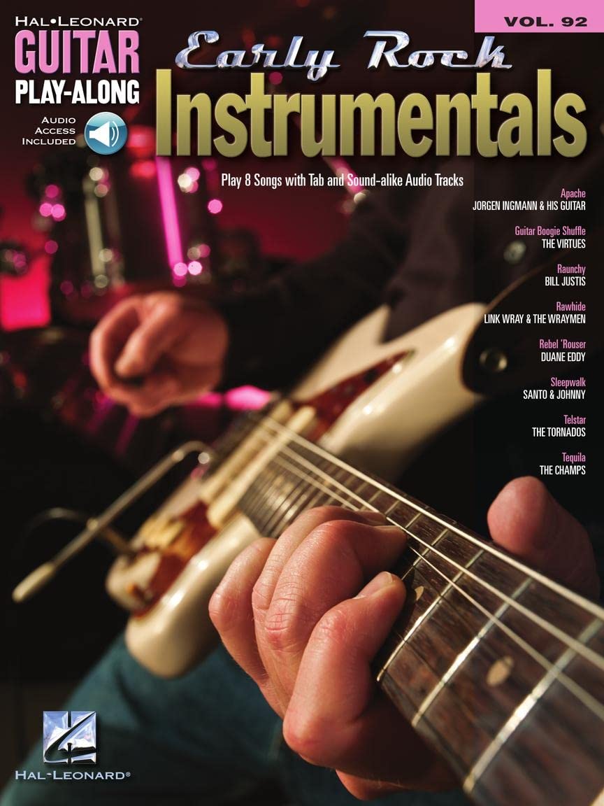 Guitar Play-Along: Early Rock Instrumentals Guitar Volume 92 (Hal Leonard Guitar Play-Along): Guitar Play-Along Volume 92