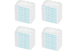 40 Pack Disposable Duster Refills Kit Compatible with Swiffer Dusters 180 Degree Extendable Handle Dusters for Cleaning Home,