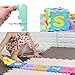Alphabet and Numbers Foam Puzzle Play Mat,NON-TOXIC EVA 36 Piece Multi-Color Children Play & Exercise Mat By Chuanyue
