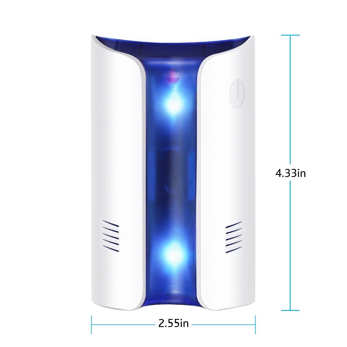 INKERSCOOP [2 Pack] Ultrasonic Pest Repellent, 2018 Version electromagnetic Pest Repellent - Plug in Home Indoor & Outdoor Repeller, Get Rid of Mosquito, Ant, Flea, Rats, Fruit Fly, Rodent, Insect