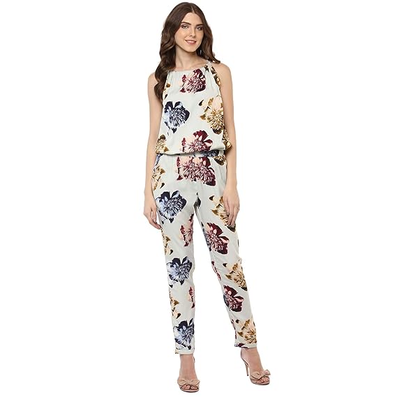 floral printed jumpsuit