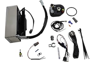 UltraCool RF-2SS Below Regulator Mounted Oil Cooler Kit - Chrome