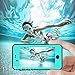 Effun iPhone 8/iPhone 7 Waterproof Case, DOTTIE Style IP68 Certified Underwater Cover Shock/Dirt/Snow Proof Full Sealed Case with PH Test Paper, Stylus Pen and Floating Strap Aqua Blue [New Version]
