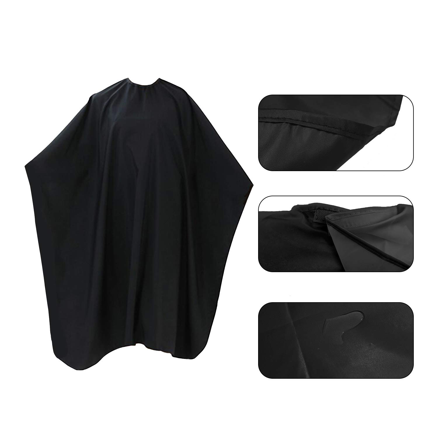 Love Story Professional Polyester Barber Cape, Salon Cape for Hair cutting, Hair Coloring, Hairdressing, Grey Household: Beauty