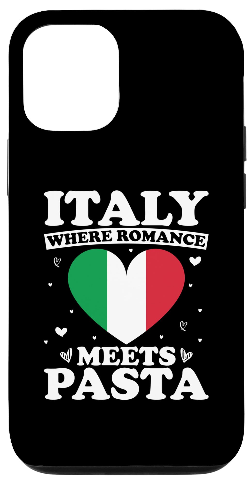 iPhone 15 Pro Funny Italy Where Romance Meet Pasta Italian Kitchen Cuisine Case