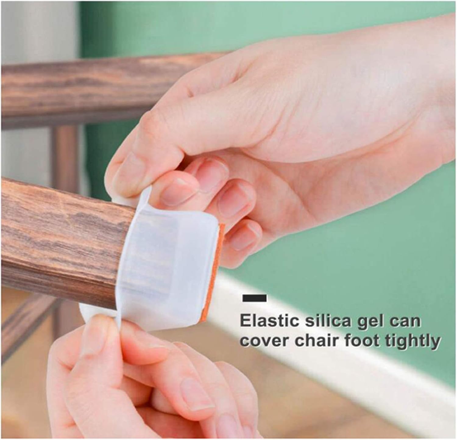 Chair Leg Protectors, for Round & Square Chair Leg Caps Chair Leg