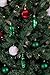 Pickle Christmas Ornament Set by Clever Creations | Metallic Pickles in Green | 3 Pack | Festive Holiday Décor | Lightweight Shatter Resistant | Hangers Included | 1.5