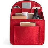 GEMWONDER Felt Backpack Organiser Mini Backpack Organizer Insert Small Bag Divider for Rucksack Purse Lightweight Nylon Shoulder Bag Organizer Insert Color-A S